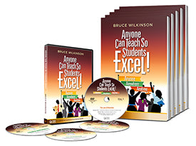"Anyone Can Teach So Students Excel! Anyone, Anywhere, Anytime" Leader's Kit
